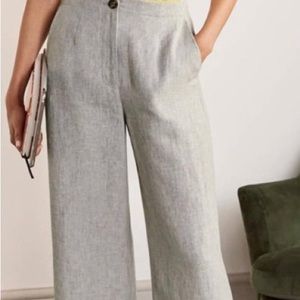 Boden wide legged linen pants